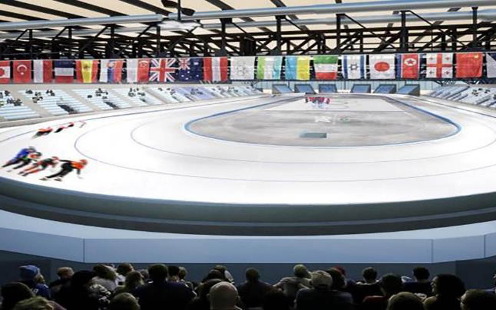 Pista di Ghiaccio per Olimpiadi 2026